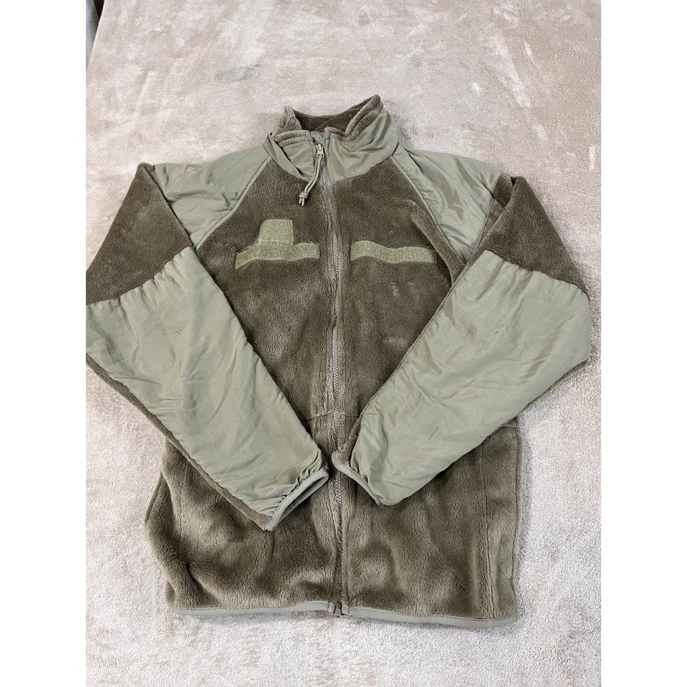 Peckham Cold Weather Gen III Fleece Jacket Men Size Medium Green Brown Military